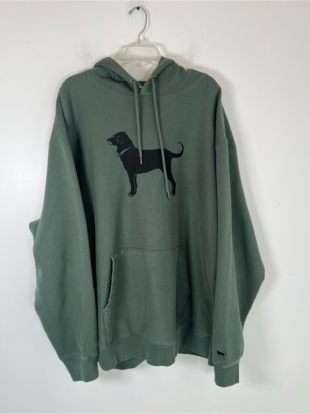 EUC! The Black Dog Green Classic Heavyweight Hoodie Size 3X
